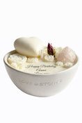 Load image into Gallery viewer, A MESSAGE OF LOVE - WITH YOUR OWN WORDS MINI WHITE CANDLE 160 ml