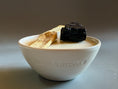Load image into Gallery viewer, SPIRIT – BLACK TOURMALINE WITH PALO SANTO – MINI WHITE CANDLE
