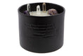 Load image into Gallery viewer, CALMING - AMETHYST & CRYSTAL QUARTZ INFUSED SCENTED BIG CANDLE