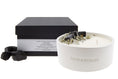 Load image into Gallery viewer, LET GO - SAGE & BLACK TOURMALINE CRYSTAL INFUSED SCENTED LARGE CANDLE