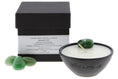 Load image into Gallery viewer, MANIFEST - AVENTURINE WITH PATCHOULI & BERGAMOT MINI BLACK CANDLE