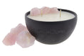 Load image into Gallery viewer, RAW DREAM - RAW ROSE QUARTZ CRYSTAL INFUSED SCENTED PETIT CANDLE