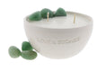 Load image into Gallery viewer, MANIFEST - AVENTURINE CRYSTAL INFUSES SCENTED PETIT CANDLE