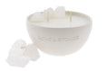 Load image into Gallery viewer, RAW ENERGY - RAW CRYSTAL QUARTZ CRYSTAL INFUSED SCENTED PETIT CANDLE