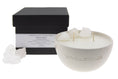 Load image into Gallery viewer, RAW ENERGY - RAW CRYSTAL QUARTZ CRYSTAL INFUSED SCENTED PETIT CANDLE