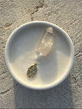 Load image into Gallery viewer, SPIRIT - SPIRIT PENDANT & CRYSTAL QUARTZ POINTER INFUSED SCENTED TINY WHITE CANDLE
