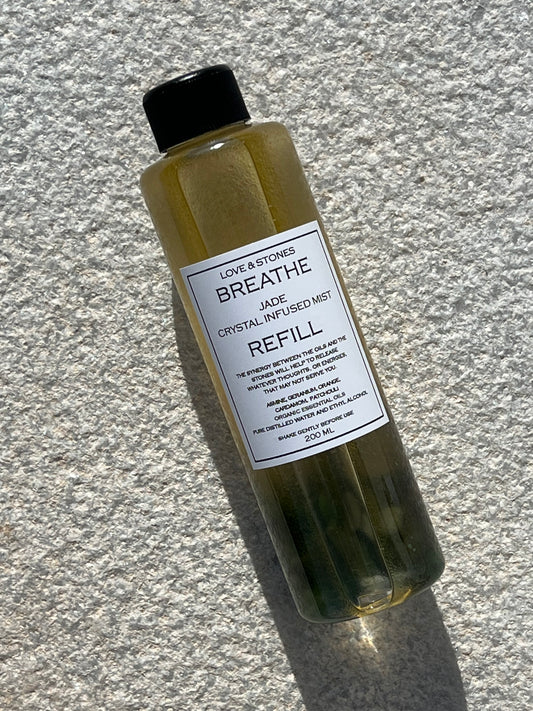 MIST REFILL BREATHE - JADE CRYSTAL INFUSED MIST