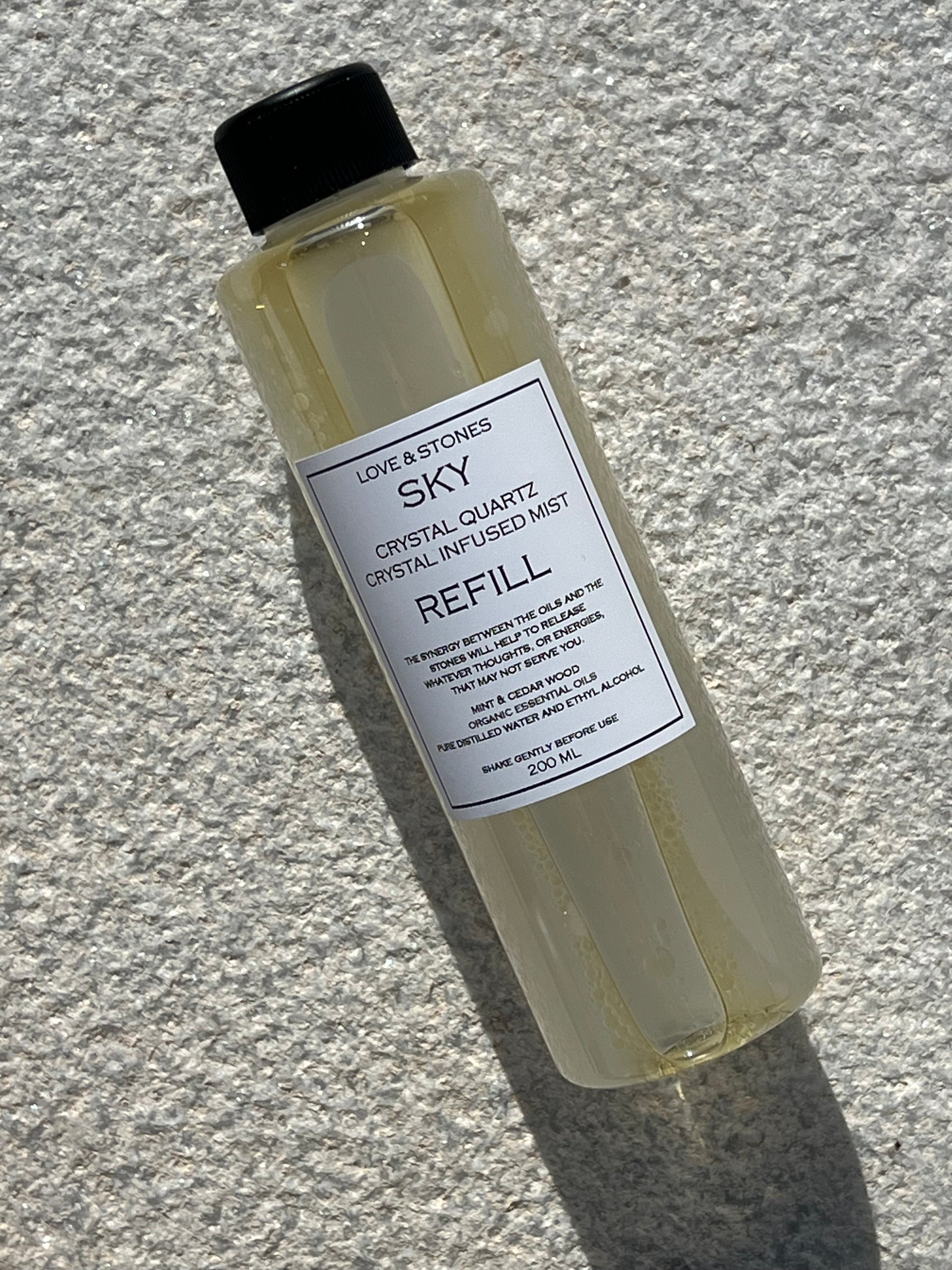 MIST REFILL SKY - CRYSTAL QUARTZ INFUSED MIST