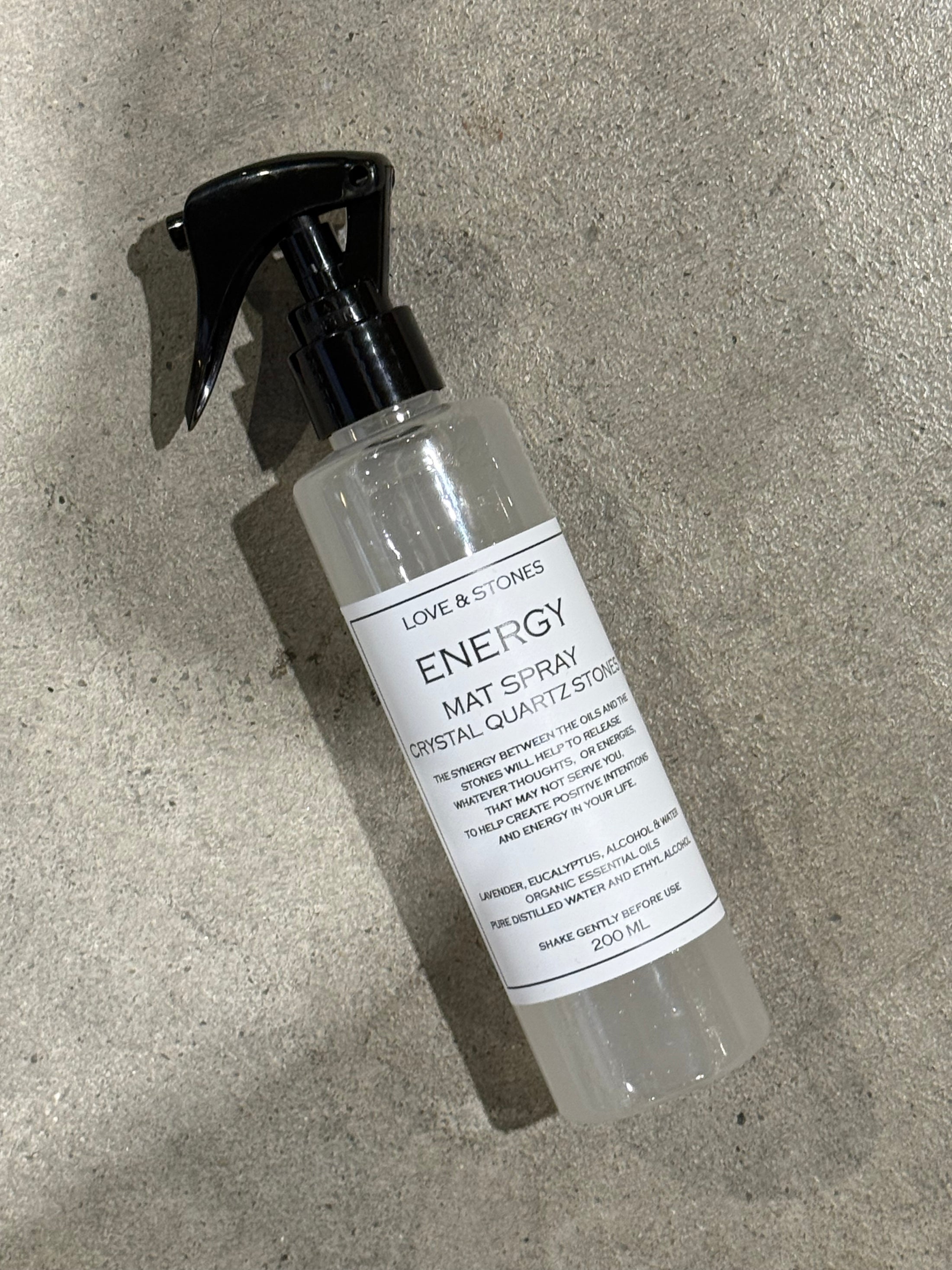 ENERGY - CRYSTAL INFUSED SCENTED MAT SPRAY