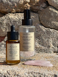 Load image into Gallery viewer, FLOW OF LOVE ROSE QUARTZ INFUSED REGENERATING ROSE FACE TONIC & TONER
