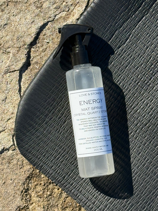 ENERGY - CRYSTAL INFUSED SCENTED MAT SPRAY