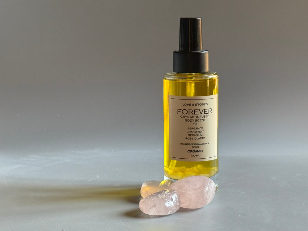 Forever scented body oil