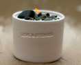 Load image into Gallery viewer, BREATHE - JADE SCENTED ENERGY TINY WHITE CANDLE
