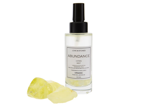 ABUNDANCE - CITRINE CRYSTAL STONE MIST