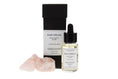 Load image into Gallery viewer, RAW DREAM  - ROSE QUARTZ CRYSTAL INFUSED ORGANIC ESSENTIAL 50 ML OIL BLEND
