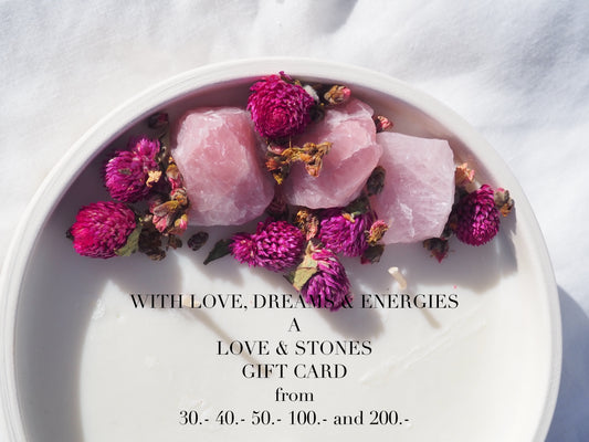 LOVE & STONES ONLINE GIFT CARDS