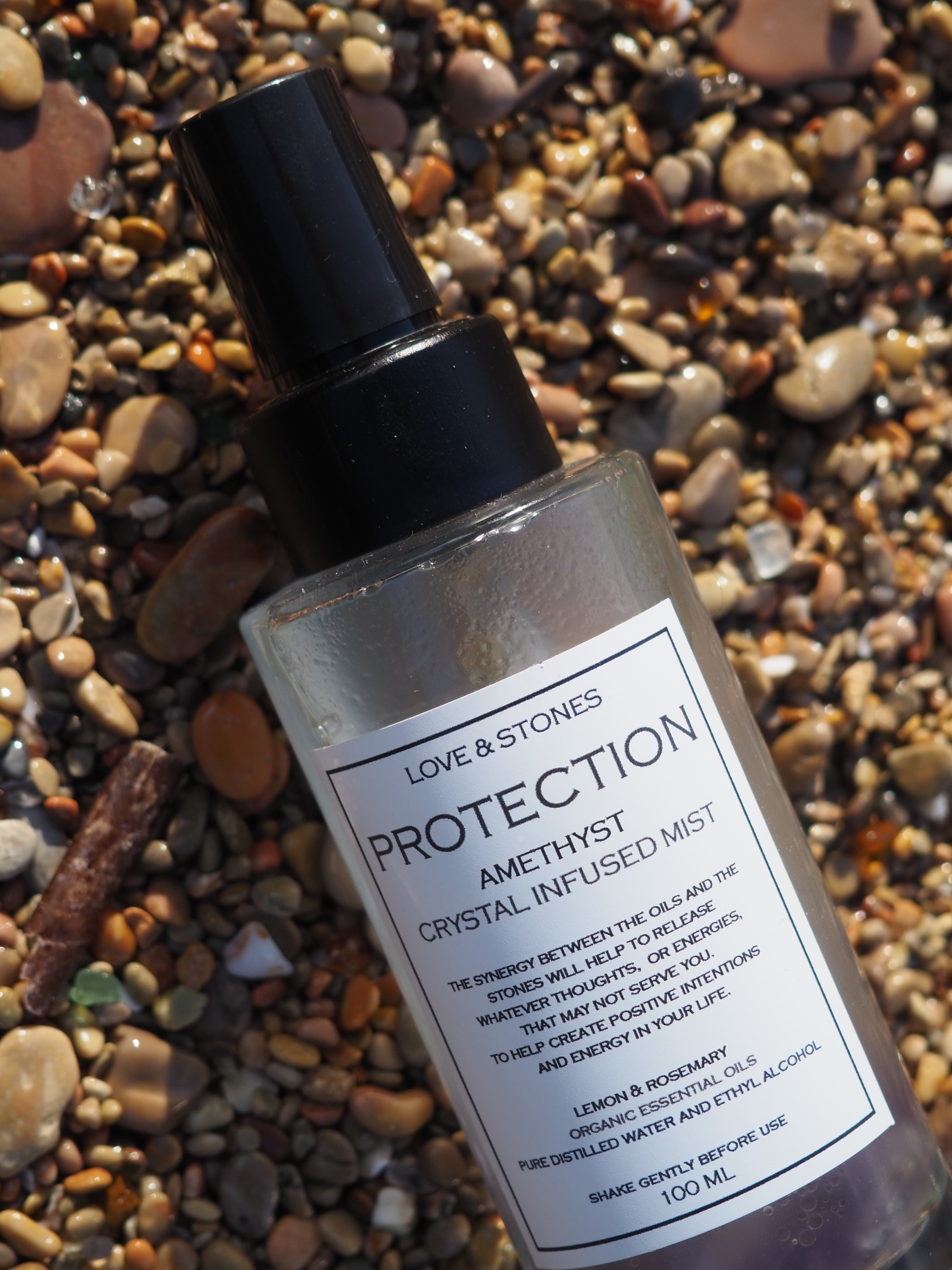 PROTECTION - AMETHYST, ROSMARY & LEMON SCENTED ENERGY MIST – Love