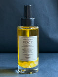 Load image into Gallery viewer, PEACE  - ROSE QUARTZ CRYSTAL INFUSED ORGANIC BODY OIL
