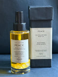 Load image into Gallery viewer, PEACE  - ROSE QUARTZ CRYSTAL INFUSED ORGANIC BODY OIL
