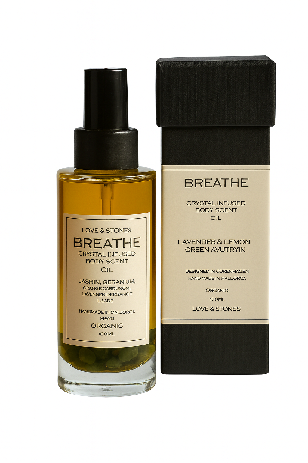 BREATHE - JADE STONE SCENTED BODY OIL