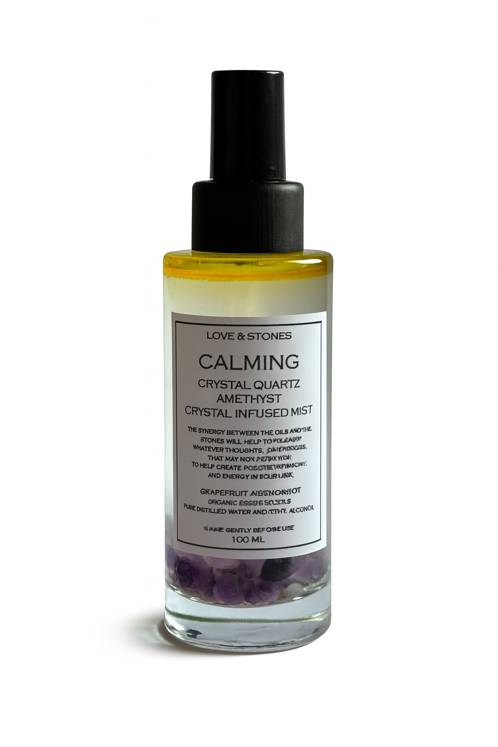 CALMING - AMETHYST CRYSTAL INFUSED SCENTED MIST