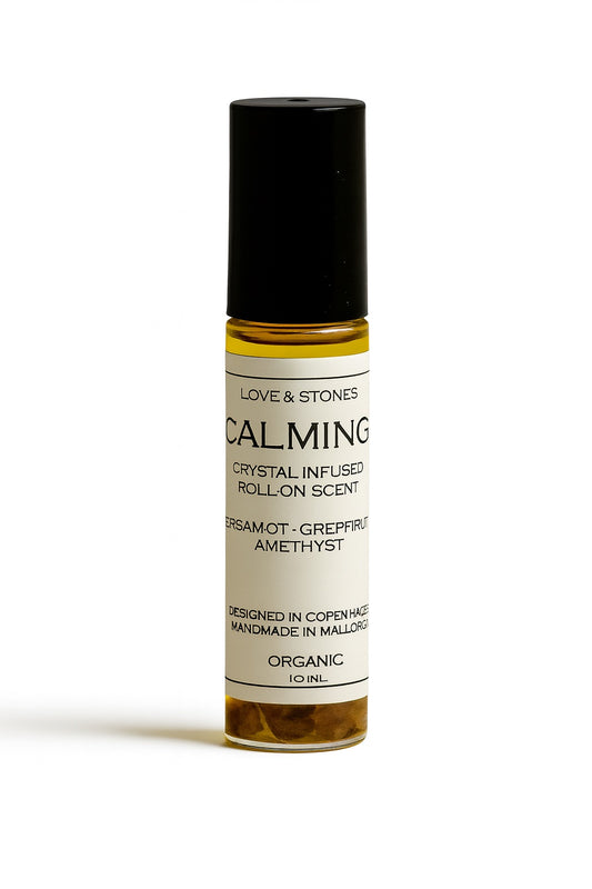CALMING - AMETHYST, BERGAMOT & GRAPEFRUIT BODY SCENT ROLL ON