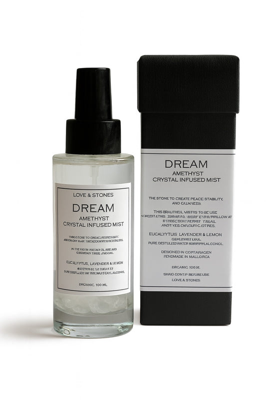 DREAM - ROSE QUARTZ, LAVENDER, EUCALYPTUS & LEMON INFUSED MIST