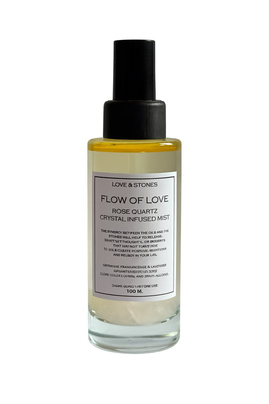 FLOW OF LOVE - ROSE QUARTZ INFUSED SCENTED MIST
