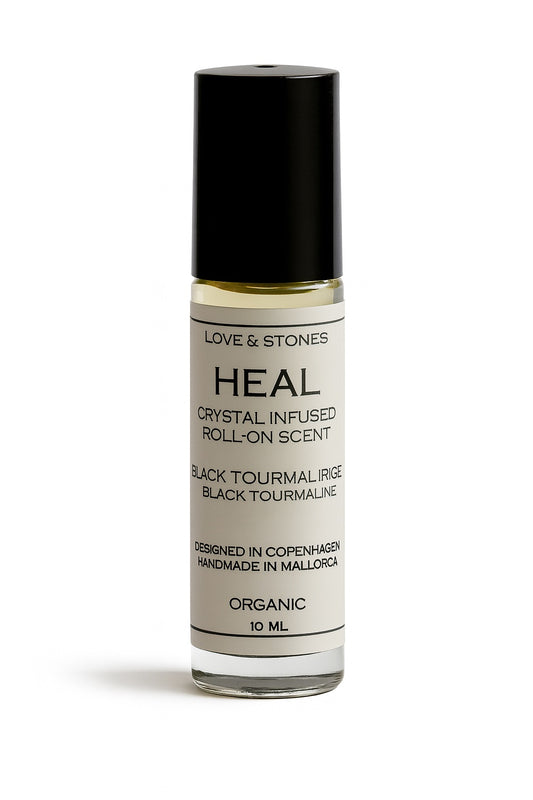 HEAL - BLACK TOURMALINE, PATCHOULI & LEMONGRASS BODY SCENTED ROLL-ON