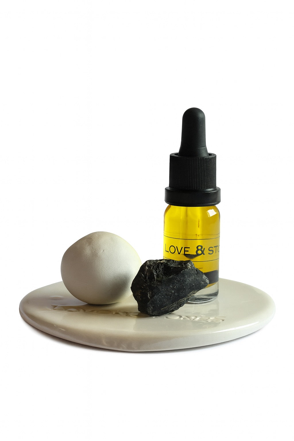 LIFE BY HAND BLACK TOURMALINE CRYSTAL CERAMIC DIFFUSER