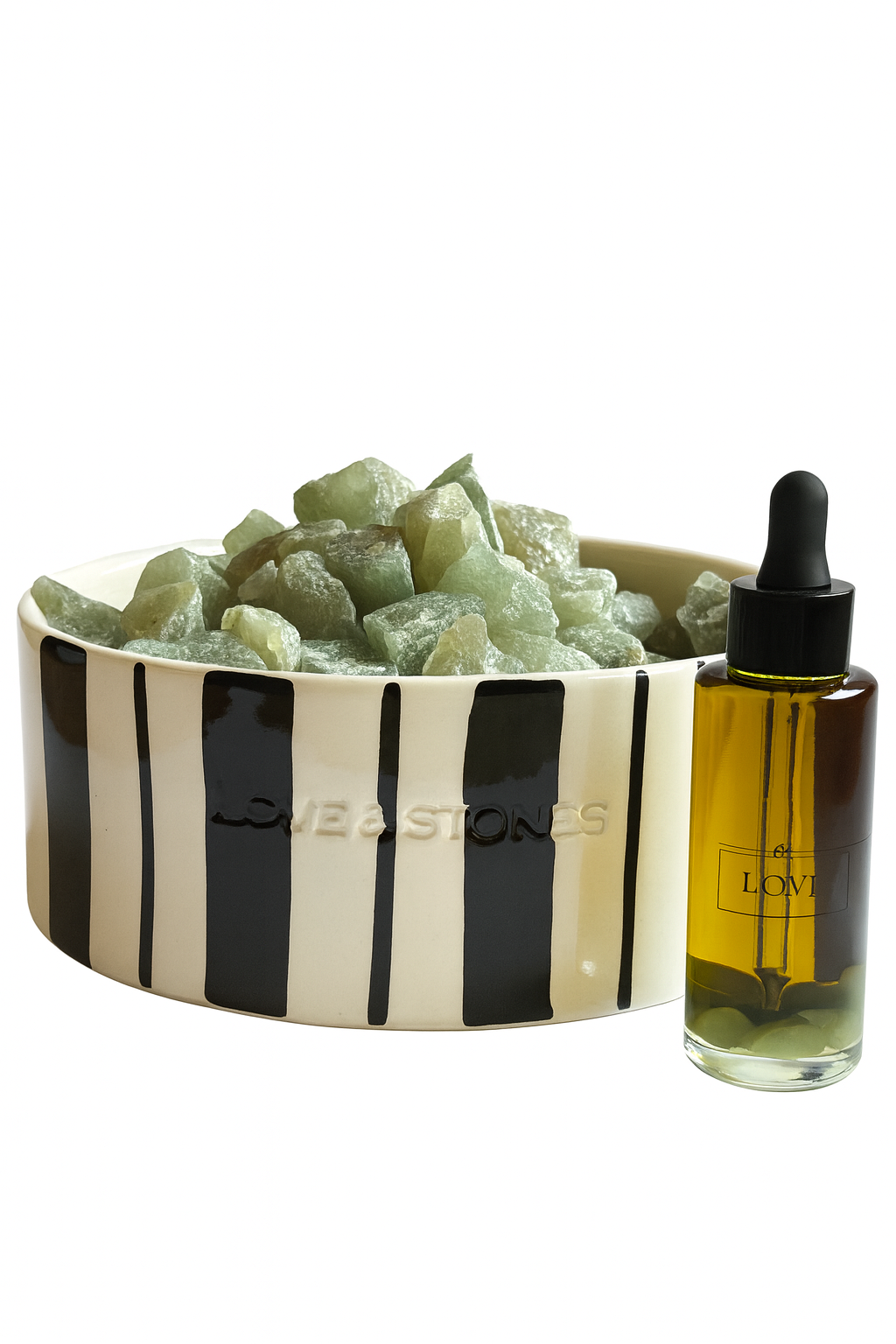 MANIFEST - SCENTED ENERGY RAW AVENTURINE LARGE STRIB DIFFUSER