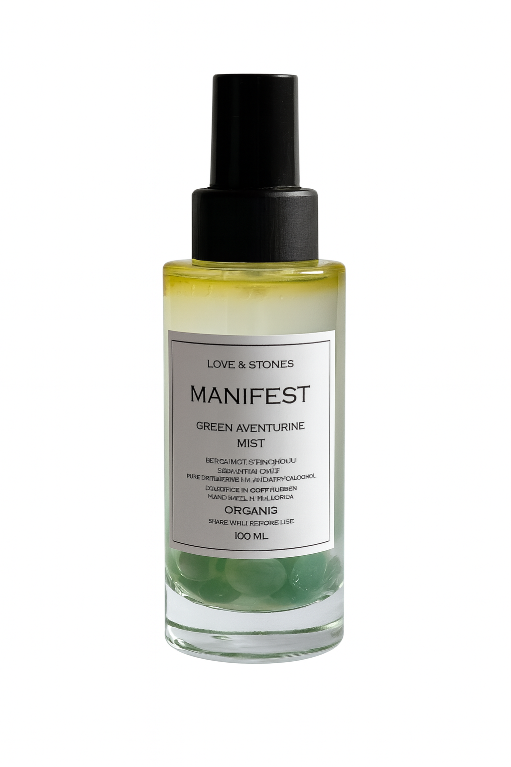 MANIFEST - GREEN AVENTURINE CRYSTAL STONE INFUSED MIST