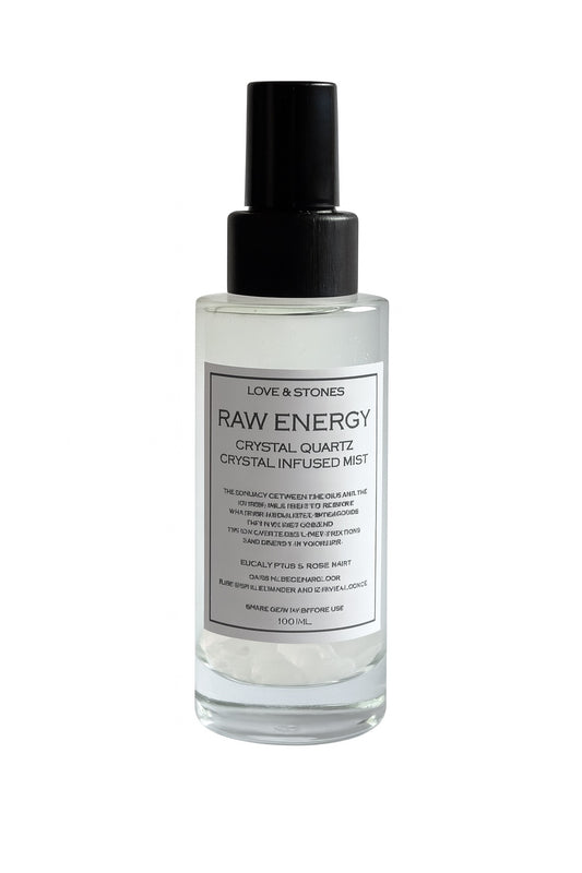 RAW ENERGY - SCENTED ENERGY CRYSTAL QUARTZ MIST