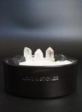 Load image into Gallery viewer, FEEL BALANCE - BLACK TOURMALINE & RAW CRYSTAL QUARTZ INFUSED SCENTED LARGE CANDLE
