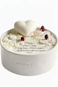 Load image into Gallery viewer, A MESSAGE OF LOVE. - WITH YOUR OWN WORDS WHITE LARGE CANDLE 1200 ml
