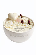 Load image into Gallery viewer, A MESSAGE OF LOVE - WITH YOUR OWN WORDS PETIT WHITE CANDLE 500 ml
