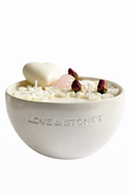 Load image into Gallery viewer, A MESSAGE OF LOVE - WITH YOUR OWN WORDS PETIT WHITE CANDLE 500 ml
