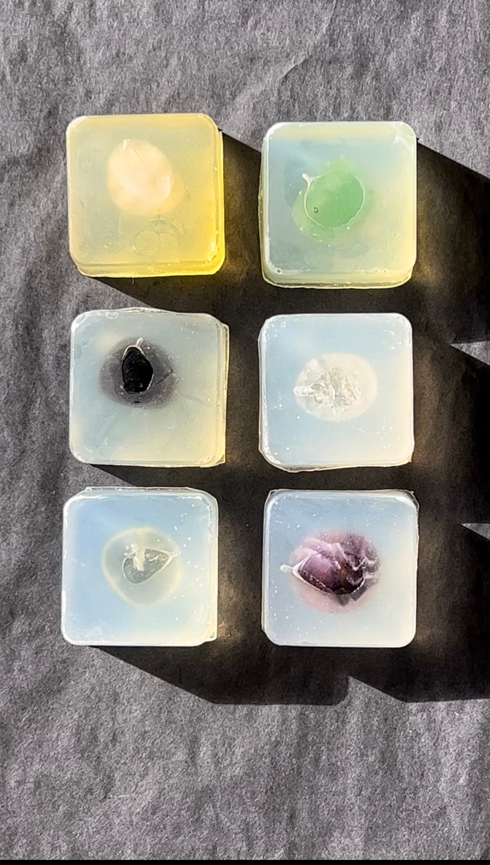 CRYSTAL INFUSED MINI GUEST HAND SOAP PACK OF 6 PCS