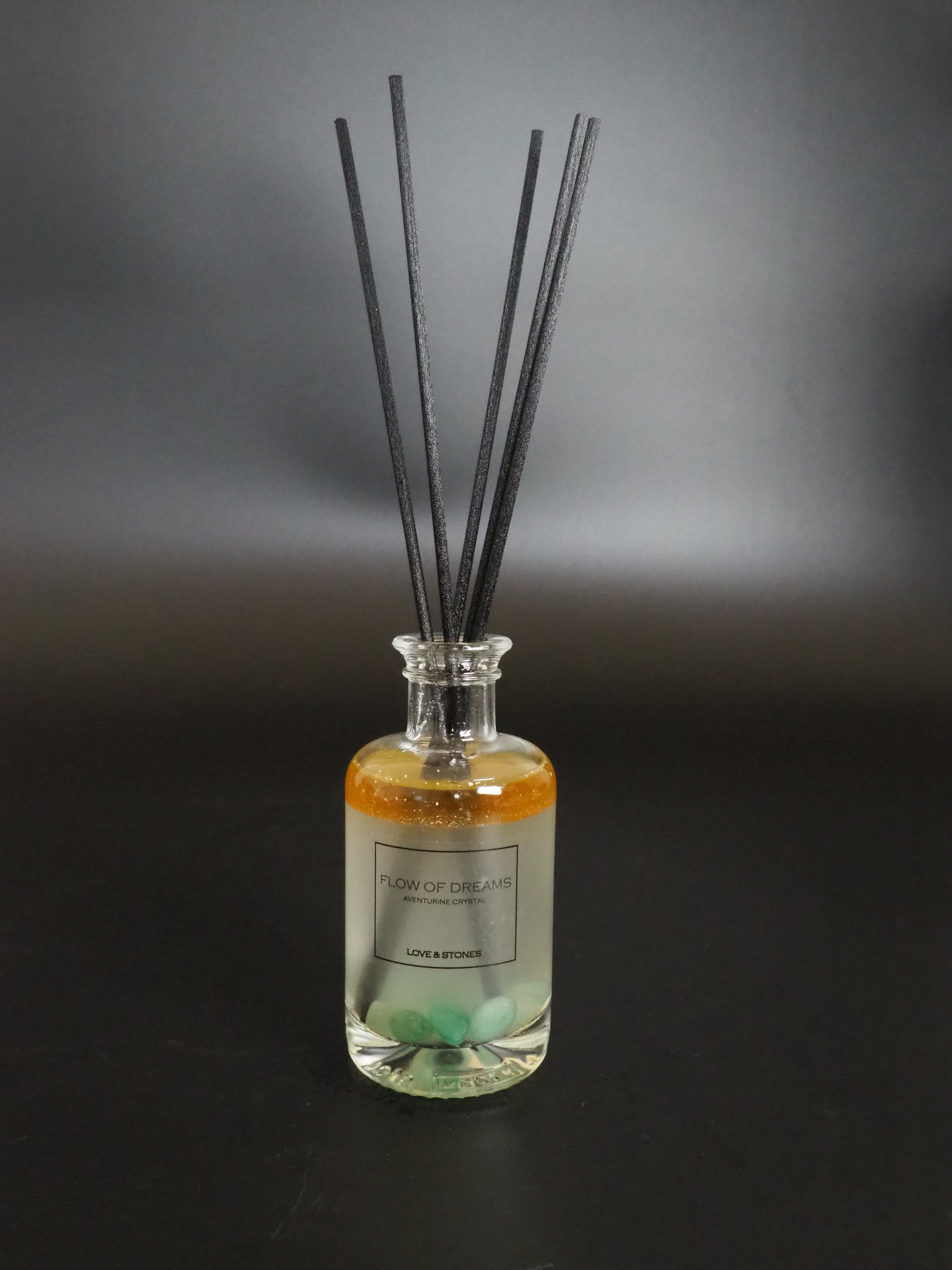 MANIFEST - GREEN AVENTURINE INFUSED SCENTED SMALL REED 100 ML BOTTLE DIFFUSER