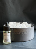 Load image into Gallery viewer, RAW ENERGY - CRYSTAL QUARTZ CRYSTAL SCENTED LARGE GREY RAW DIFFUSER
