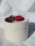 Load image into Gallery viewer, BALANCE - A SMOKE QUARTZ CRYSTAL INFUSED SCENTED TINY CANDLE
