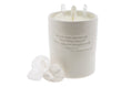 Load image into Gallery viewer, CLARITY - CRYSTAL QUARTZ CRYSTAL INFUSED SCENTED SMALL CANDLE
