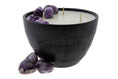 Load image into Gallery viewer, PROTECTION  - AMETHYST CRYSTAL INFUSED SCENTED MEDIUM CANDLE
