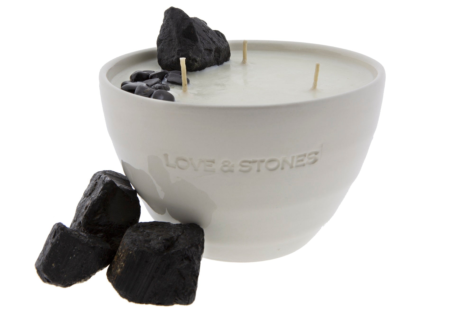 HEAL - TOURMALINE CRYSTAL INFUSED SCENTED MEDIUM CANDLE