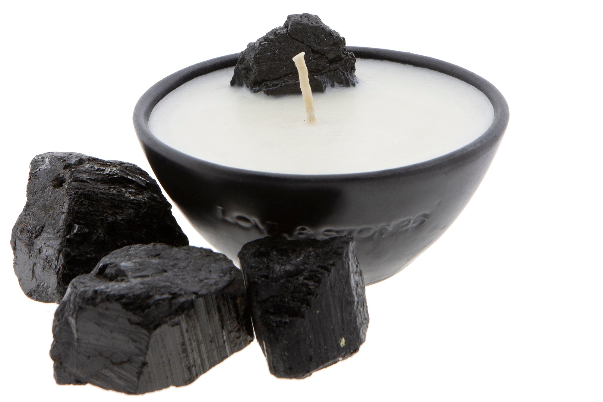 HEAL - BLACK TOURMALINE WITH LEMONGRASS & PATCHOULI MINI BLACK