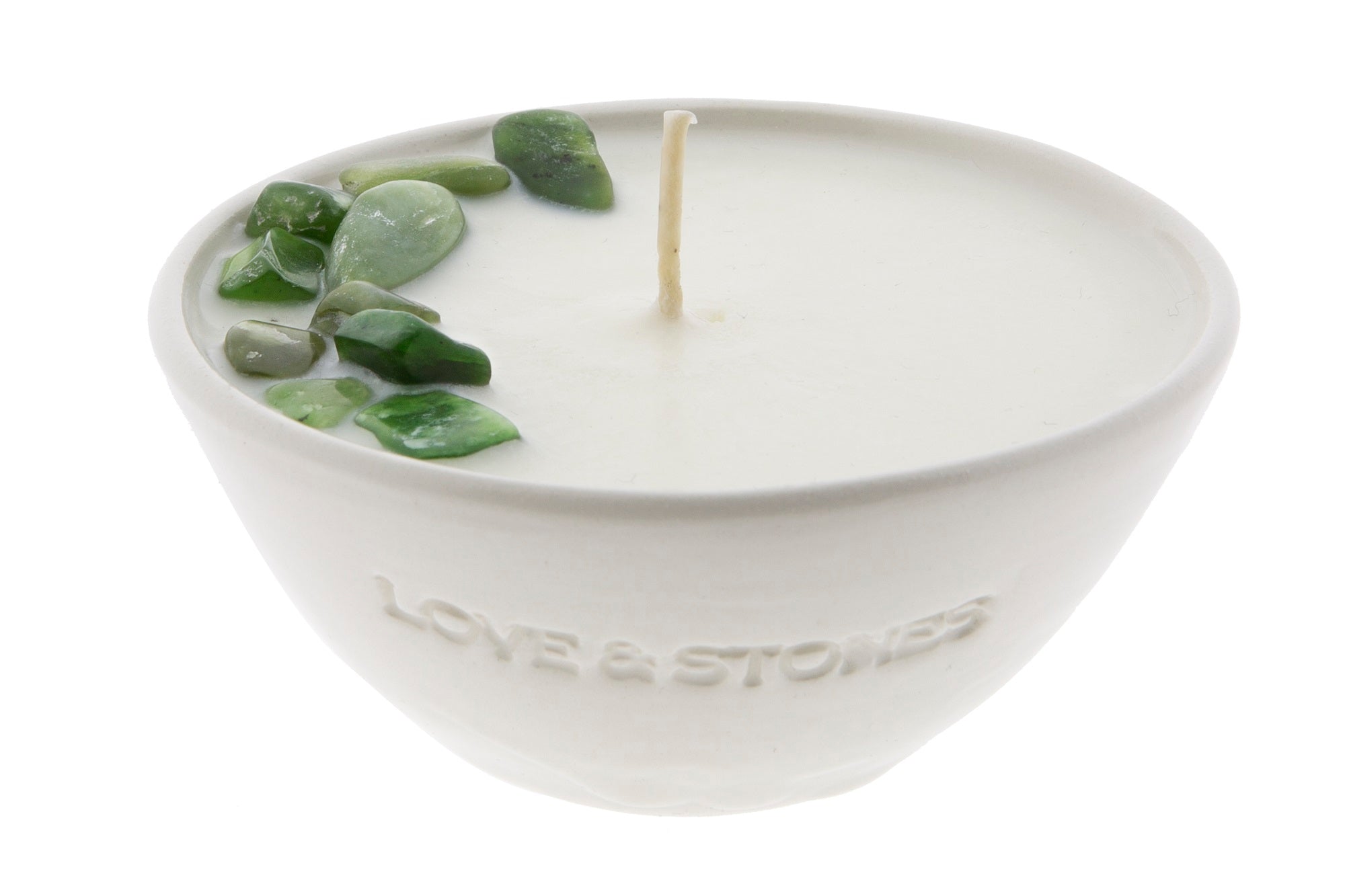 SOUL - JADE STONE CRYSTAL INFUSED SCENTED MINI CANDLE