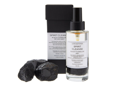 SPIRIT CLEANSE - BLACK TOURMALINE & PALO SANTO INFUSED MIST