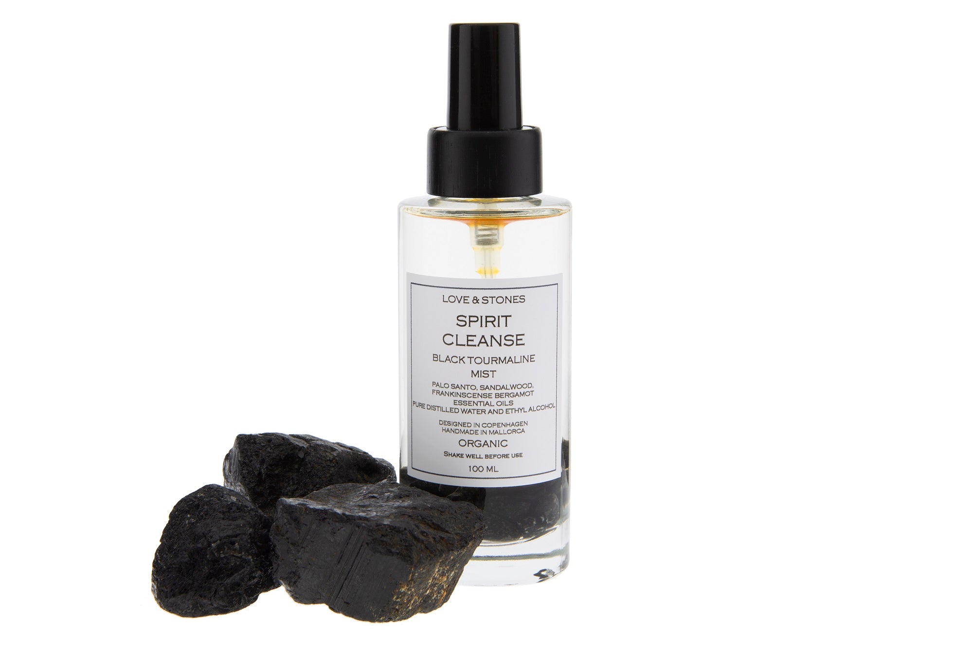 SPIRIT CLEANSE - BLACK TOURMALINE & PALO SANTO INFUSED MIST