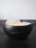 Load image into Gallery viewer, RAW ENERGY - RAW CRYSTAL QUARTZ CRYSTAL INFUSED SCENTED PETIT CANDLE
