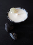 Load image into Gallery viewer, ABUNDANCE  - CITRINE CRYSTAL INFUSED SCENTED MINI CANDLE
